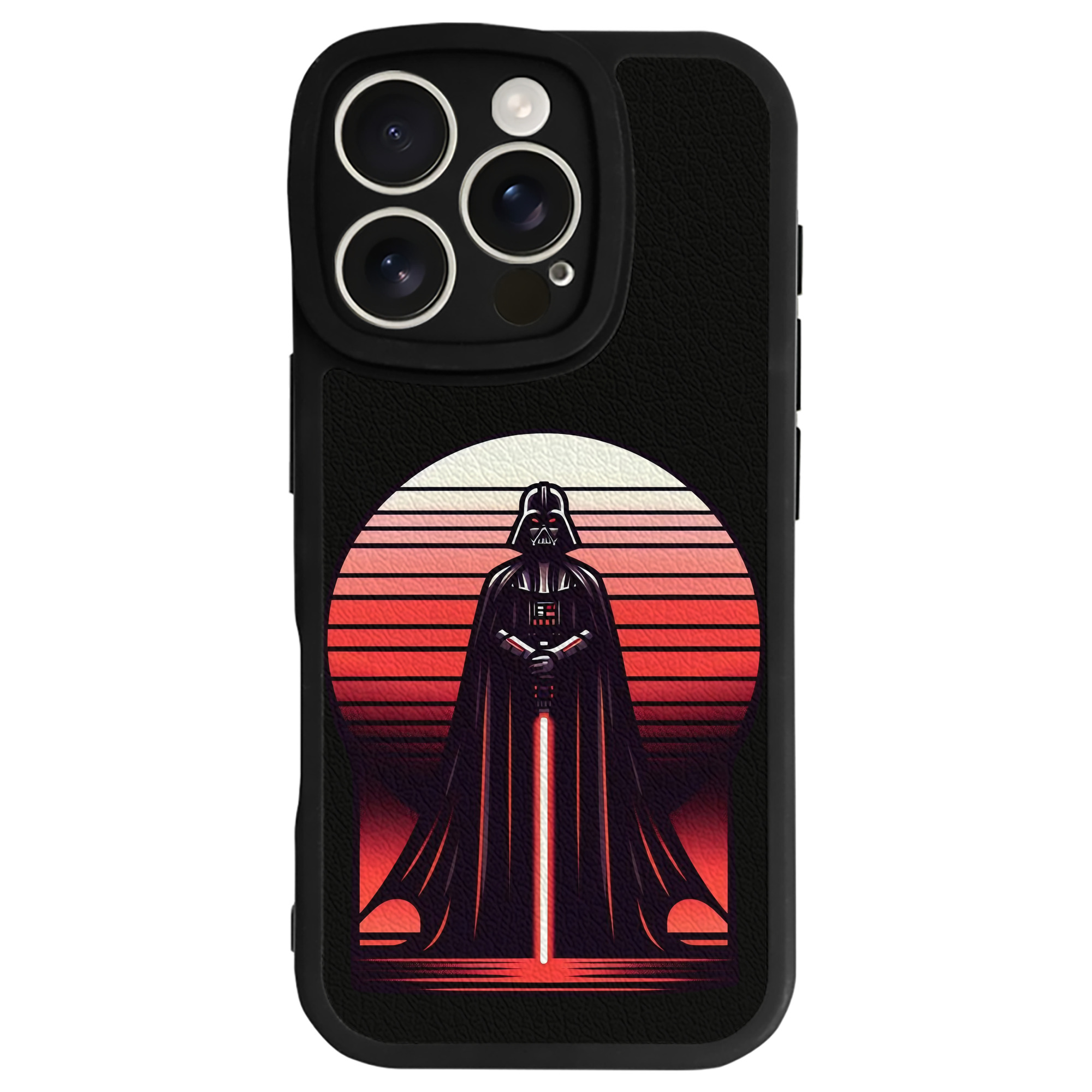 （画像用） スター・ウォーズ Star Wars 【iPhone 16シリーズ対応】シリコンスマホケース（レザー調） 材質：シリコン